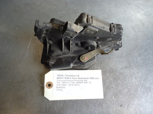 Bmw e46 rschloss links - t�rschloss,